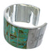 Sterling Silver Turquoise Inlay Southwest Cuff Bracelet CX49526